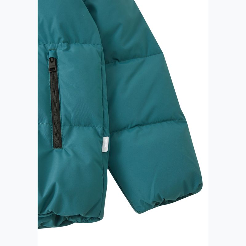 Gyermek pehelykabát Reima Paimio dark teal 5