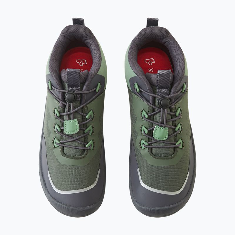Gyerek barefoot cipők Reima Sankari thyme green 6
