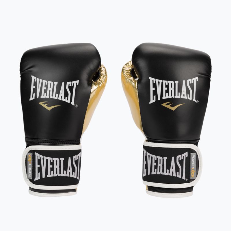 EVERLAST Powerlock Pu bokszkesztyűk fekete 2200