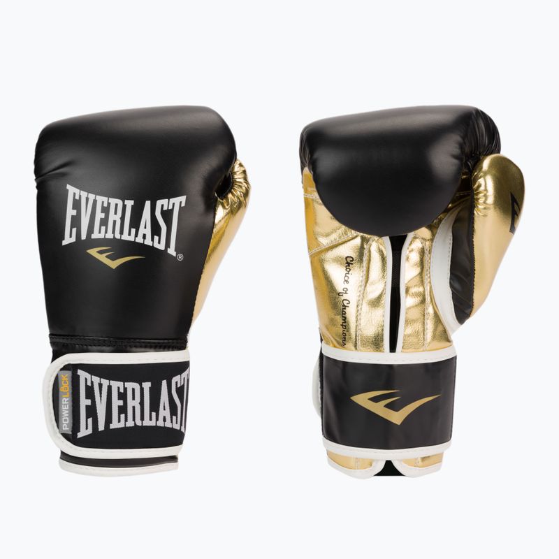 EVERLAST Powerlock Pu bokszkesztyűk fekete 2200 3