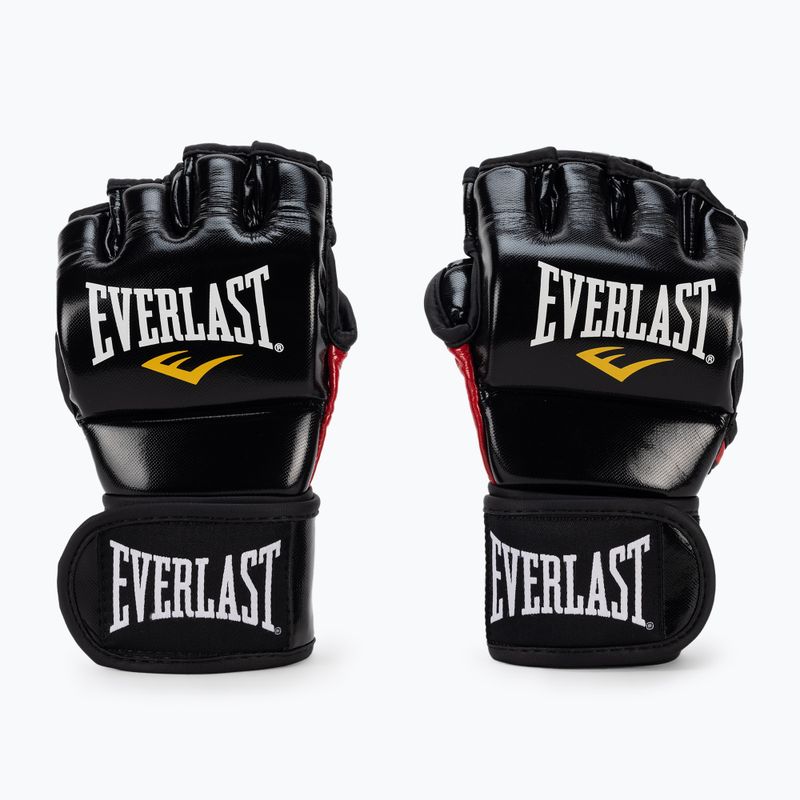 Férfi grappling kesztyű EVERLAST Mma kesztyű Maya hüvelykujjal fekete 7565