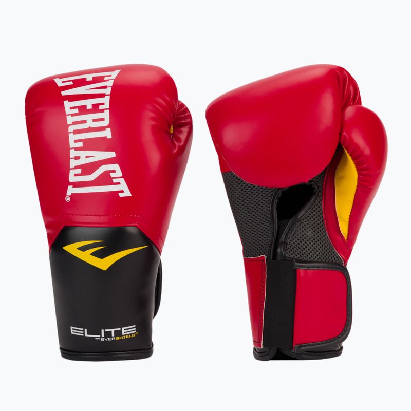 EVERLAST Pro Style Elite 2 piros 2500 bokszkesztyűk 3