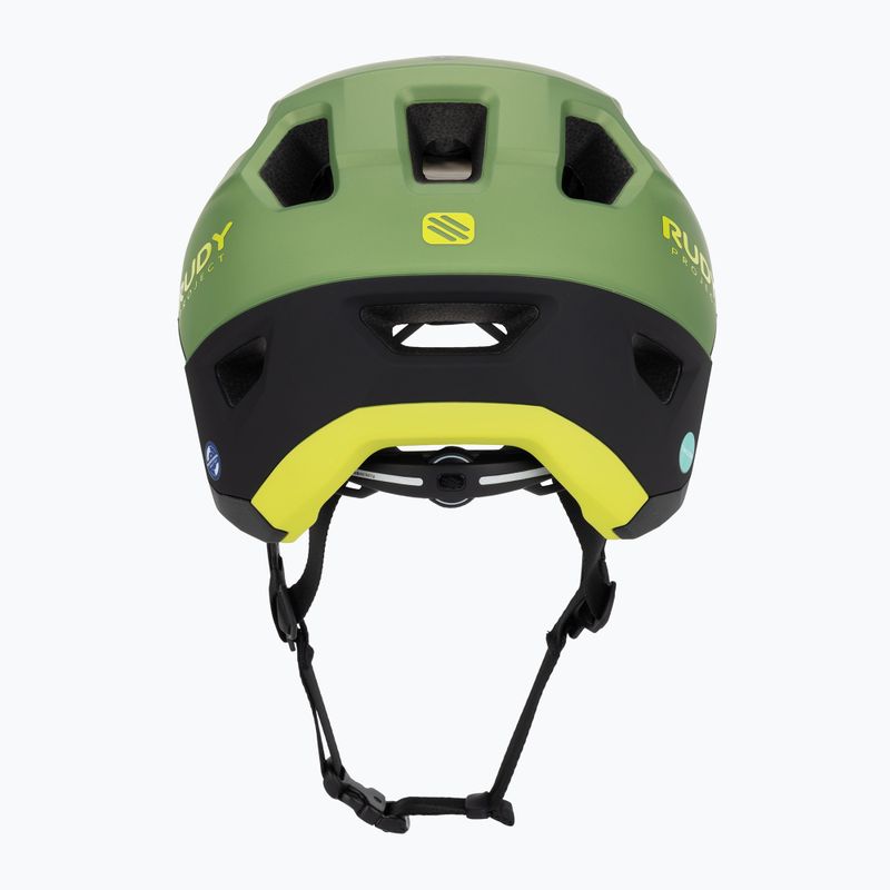 Kerékpáros sisak Rudy Project Terraform met.olive/black/acid green matte 4