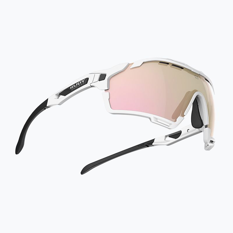 Napszemüveg Rudy Project Cutline white gloss/multilaser rosegold 3