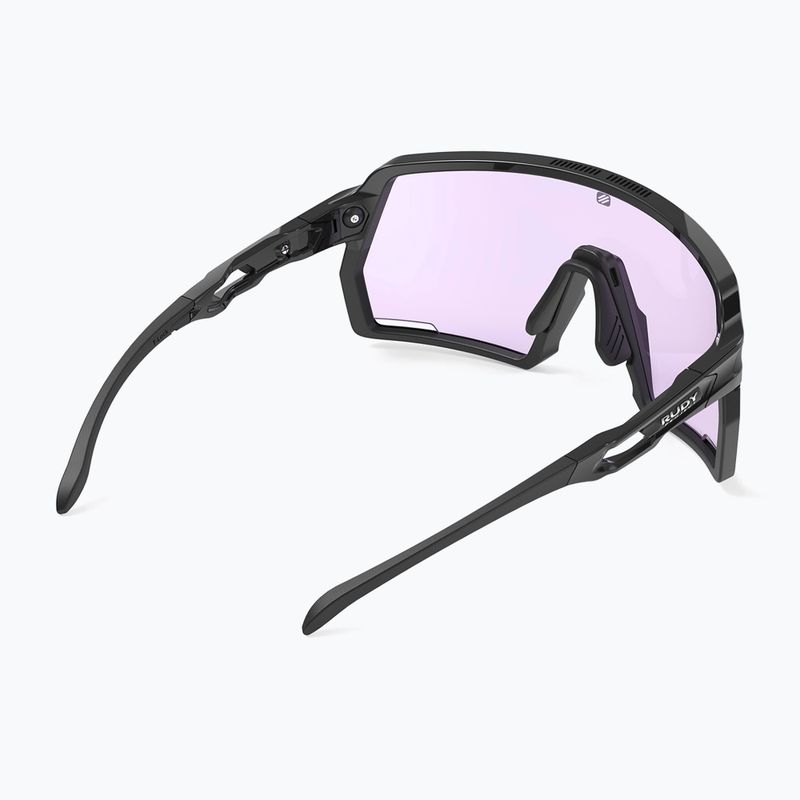 Napszemüveg Rudy Project Kelion black glossy/impactx photochromic 2 laser purple 5