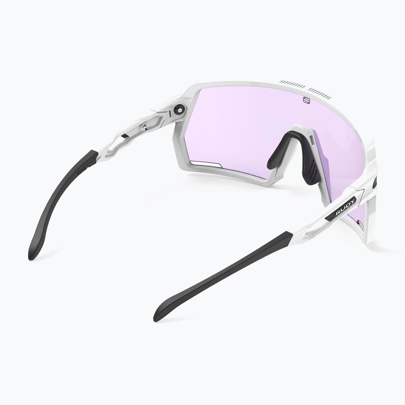 Napszemüveg Rudy Project Kelion white glossy/impactx photochromic 2 laser purple 5