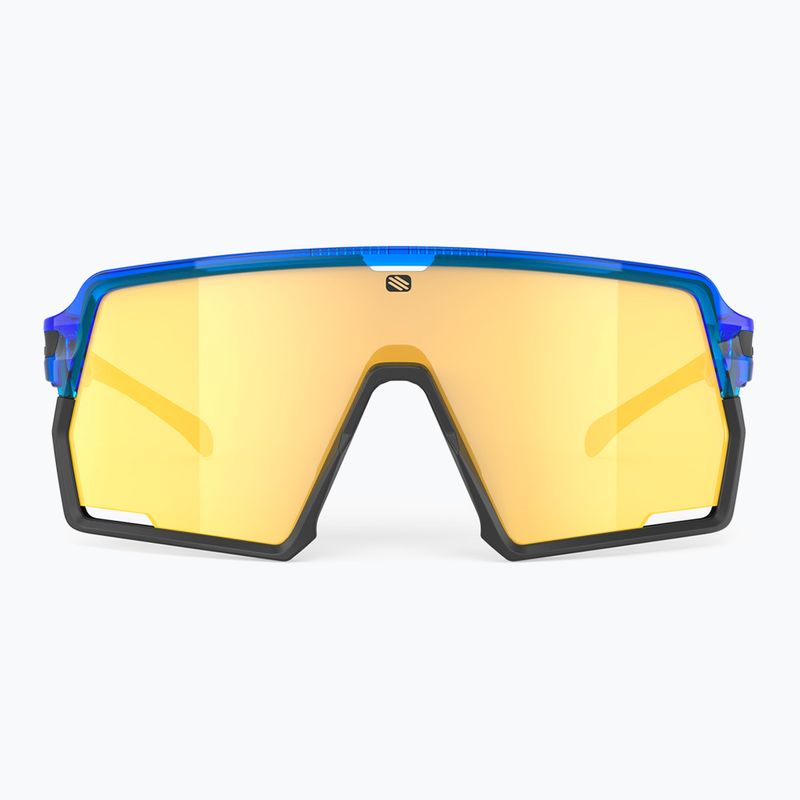 Rudy Project Kelion kristálykék fényes/multilézersárga napszemüveg 2