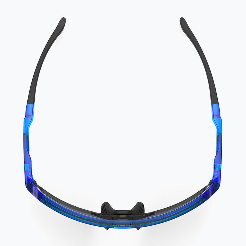 Rudy Project Kelion kristálykék fényes/multilézersárga napszemüveg 6