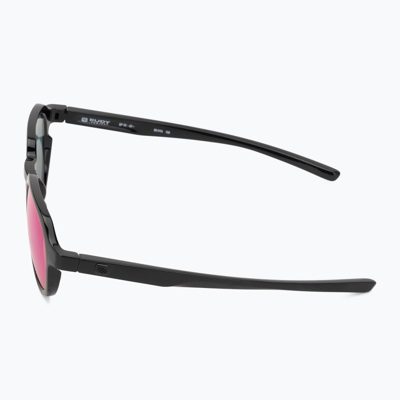 Rudy Project Glamshady fekete fényes/polar 3fx hdr multilaser piros napszemüveg 4
