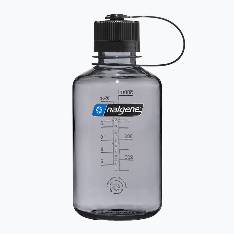 Nalgene Narrow Mouth Sustain utazó palack 500 ml szürke