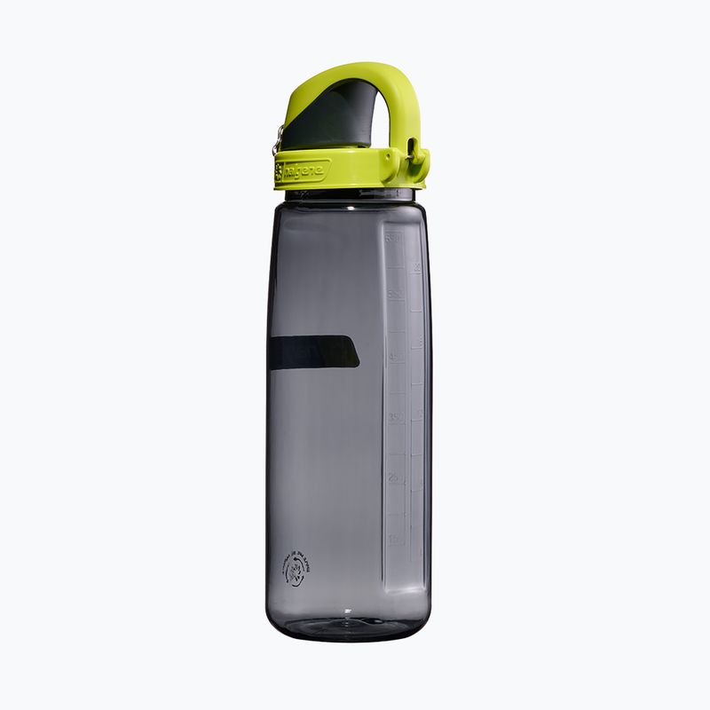 Nalgene On The Fly utazó palack 740 ml szénszürke/citromsárga kupakkal 2