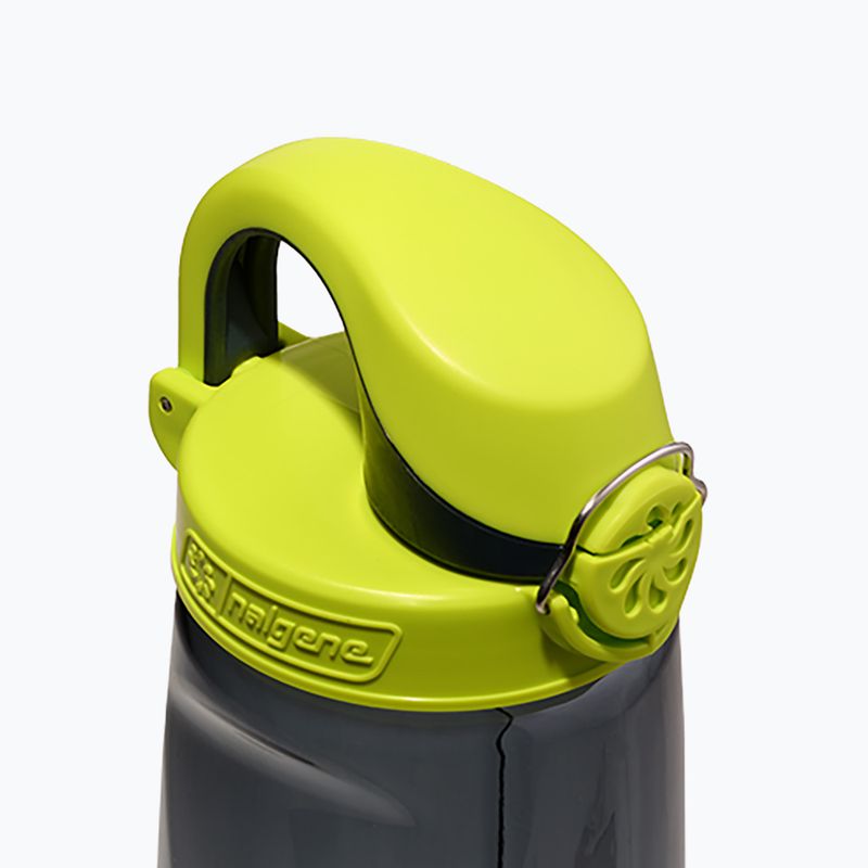 Nalgene On The Fly utazó palack 740 ml szénszürke/citromsárga kupakkal 3
