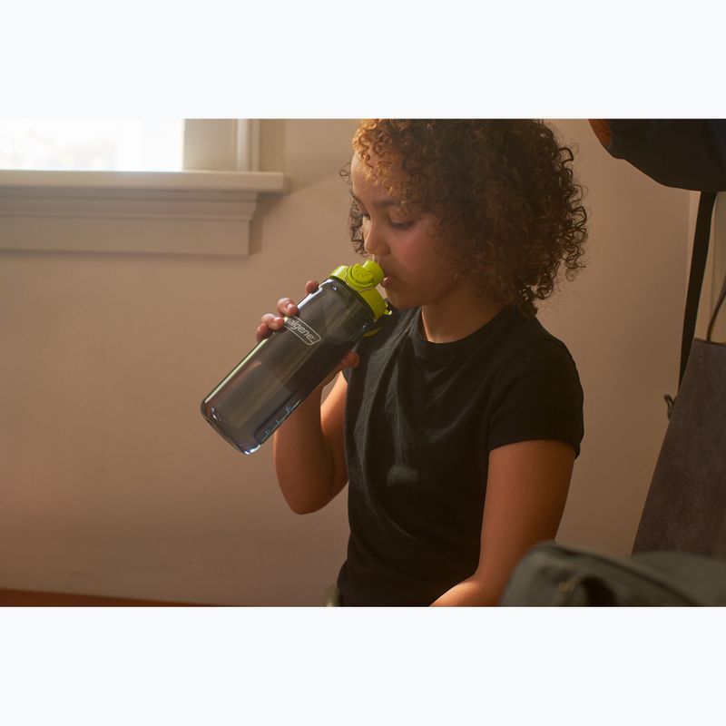 Nalgene On The Fly utazó palack 740 ml szénszürke/citromsárga kupakkal 9
