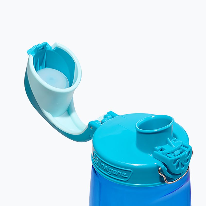 Nalgene On The Fly 700 ml túravezető palack, pala kék/jégkék 4
