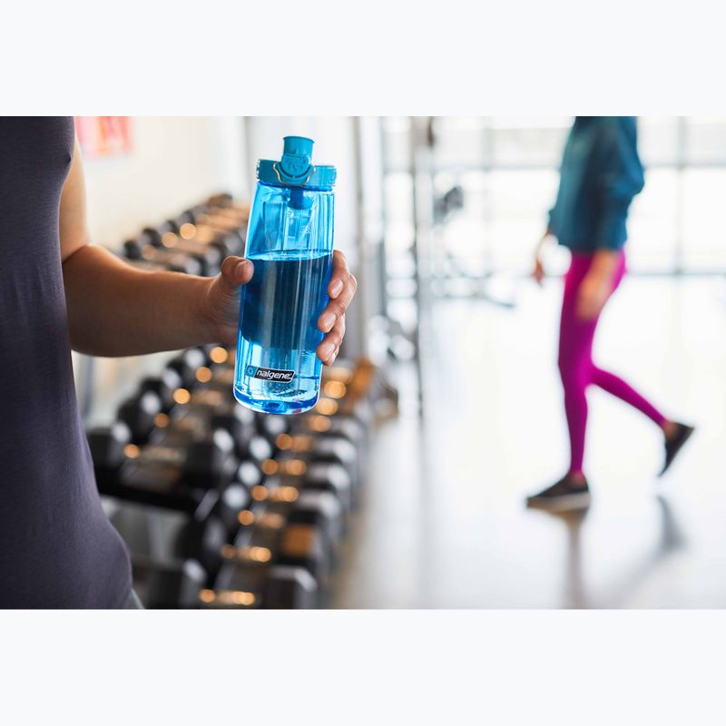 Nalgene On The Fly 700 ml túravezető palack, pala kék/jégkék 8