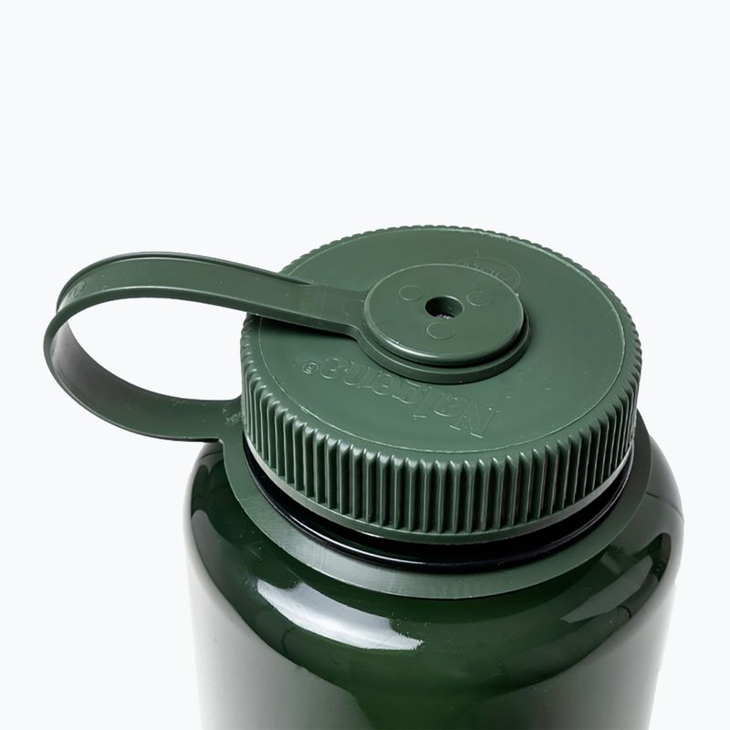 Nalgene Wide Mouth Sustain utazó palack 1000 ml egyszínű jade 3