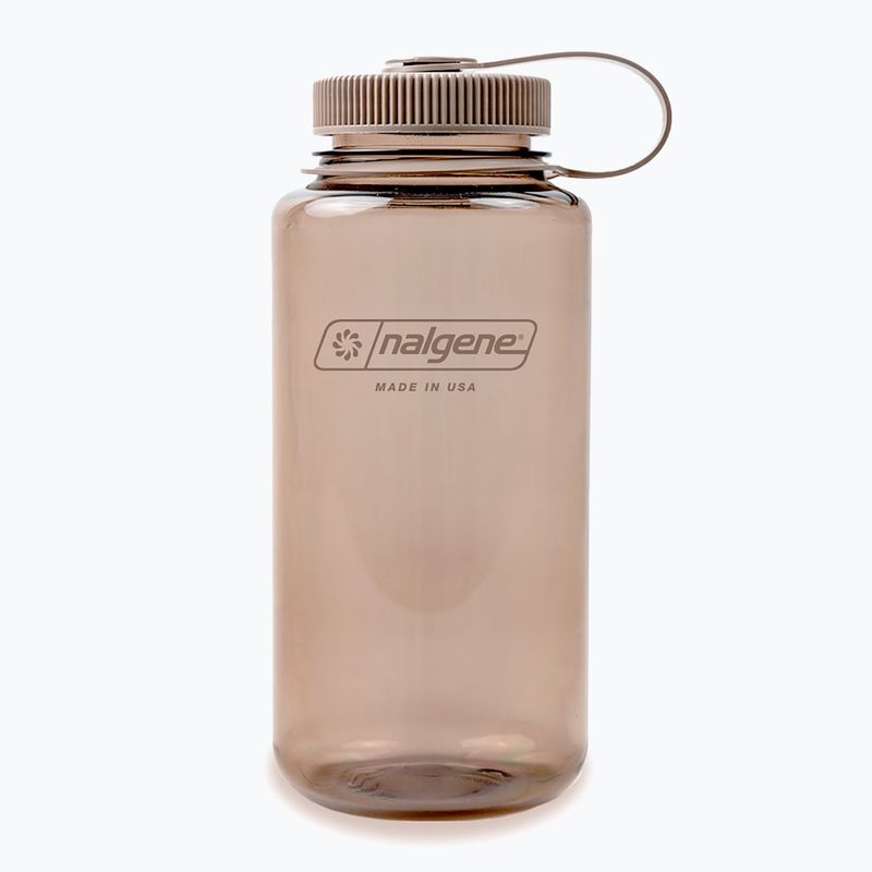 Nalgene Wide Mouth Sustain utazó palack 1000 ml egyszínű mokka