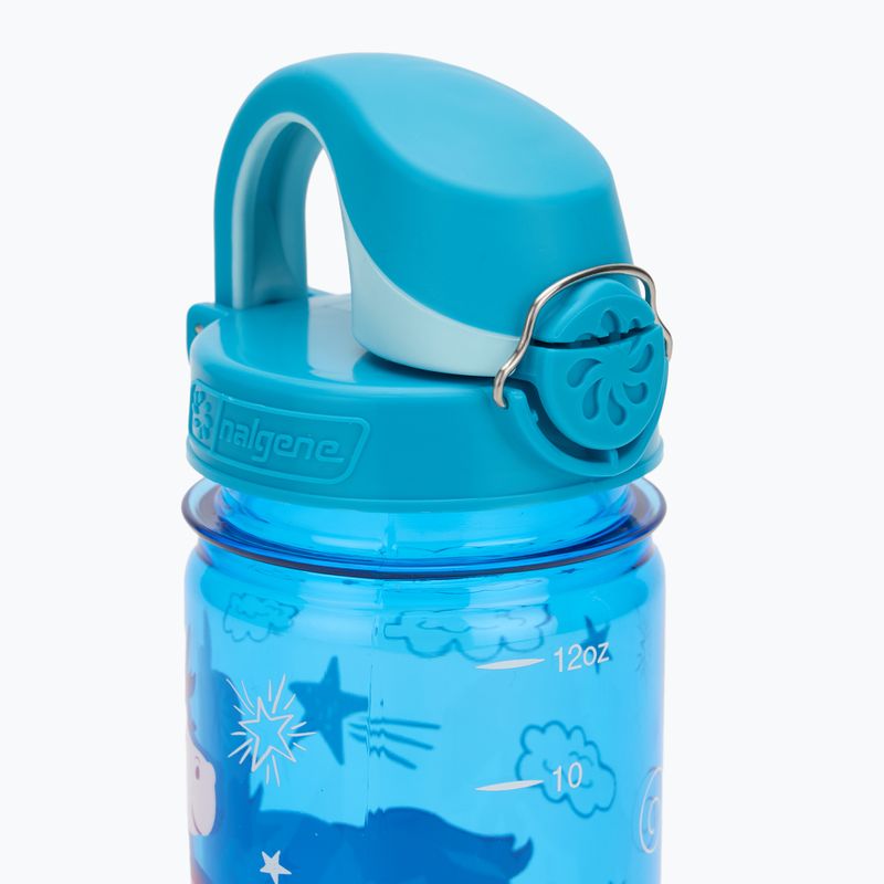 Nalgene On The Fly Kids utazó palack 350 ml kék unikornis 4