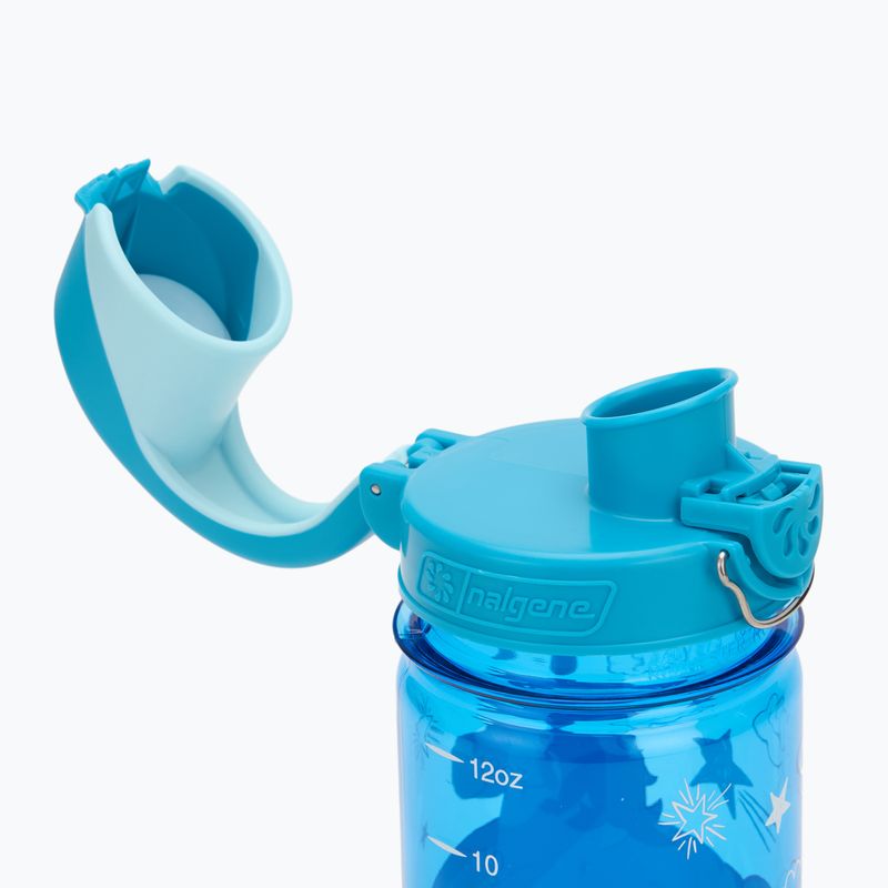 Nalgene On The Fly Kids utazó palack 350 ml kék unikornis 5