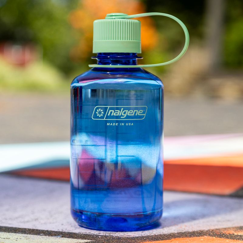 Nalgene Narrow Mouth Sustain túravezető palack 500 ml búzavirág 4