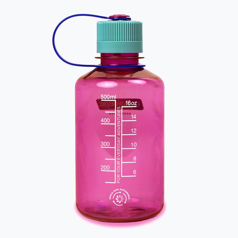 Nalgene Narrow Mouth Sustain utazó palack 500 ml elektromos magenta 2