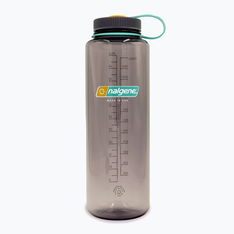 Nalgene Wide Mouth Silo Sustain 1400 ml-es utazópalack padlizsánszínű