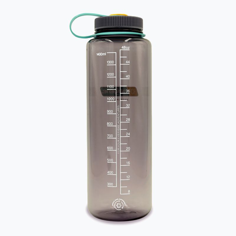 Nalgene Wide Mouth Silo Sustain 1400 ml-es utazópalack padlizsánszínű 2
