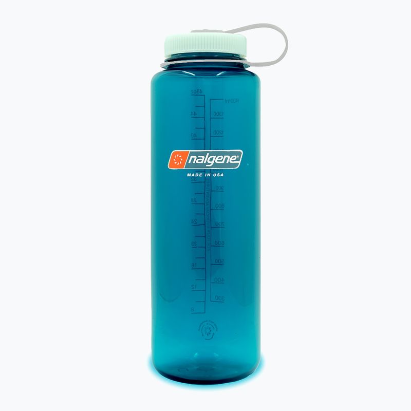 Nalgene Wide Mouth Silo Sustain 1400ml pisztrángos utazó palack
