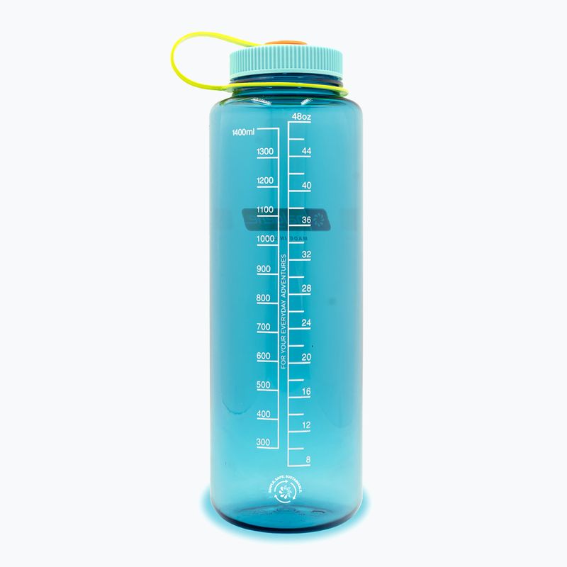 Nalgene Wide Mouth Silo Sustain 1400 ml-es cerulean színű utazó palack 2