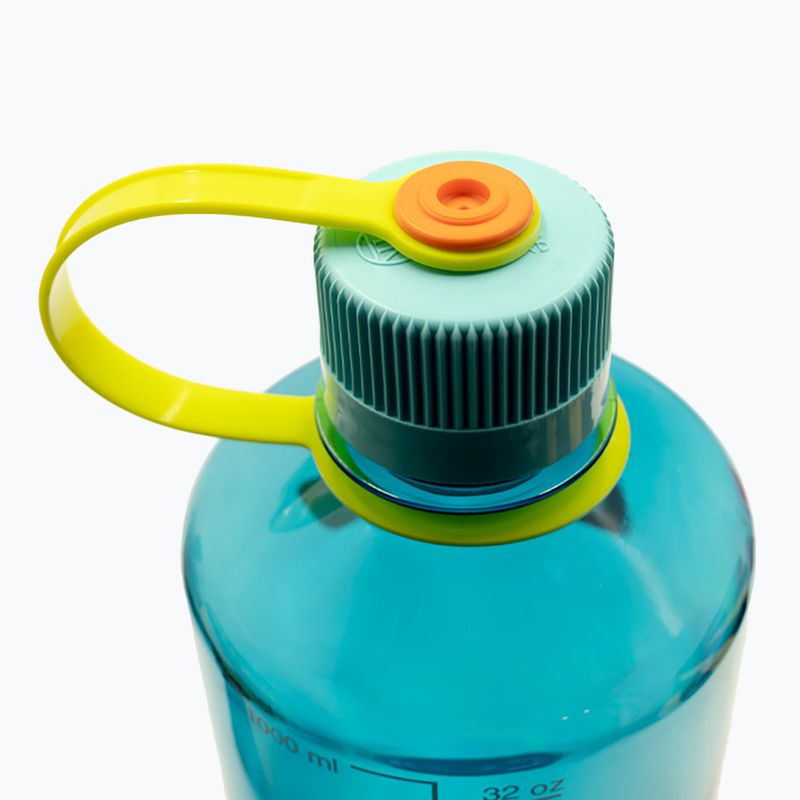 Nalgene Narrow Mouth Sustain utazó palack 1000 ml cerulean színű 3