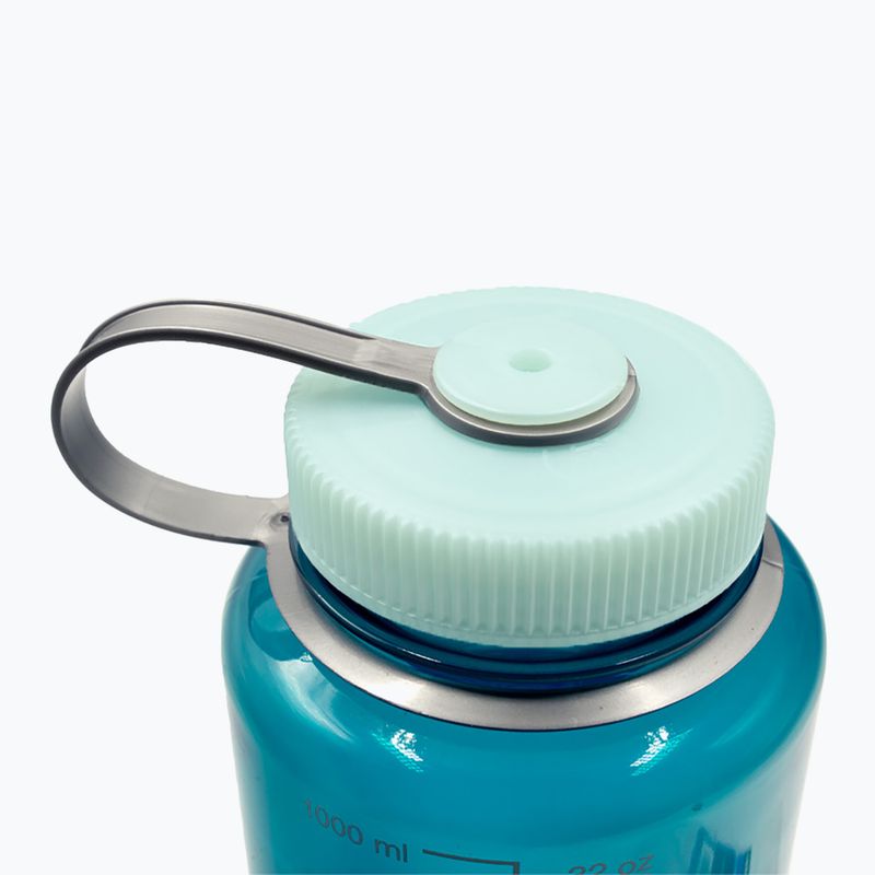 Nalgene Wide Mouth Sustain utazó palack 1000 ml pisztráng zöld 3