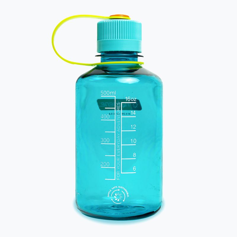 Nalgene Narrow Mouth Sustain utazó palack 500 ml cerulean színű 2