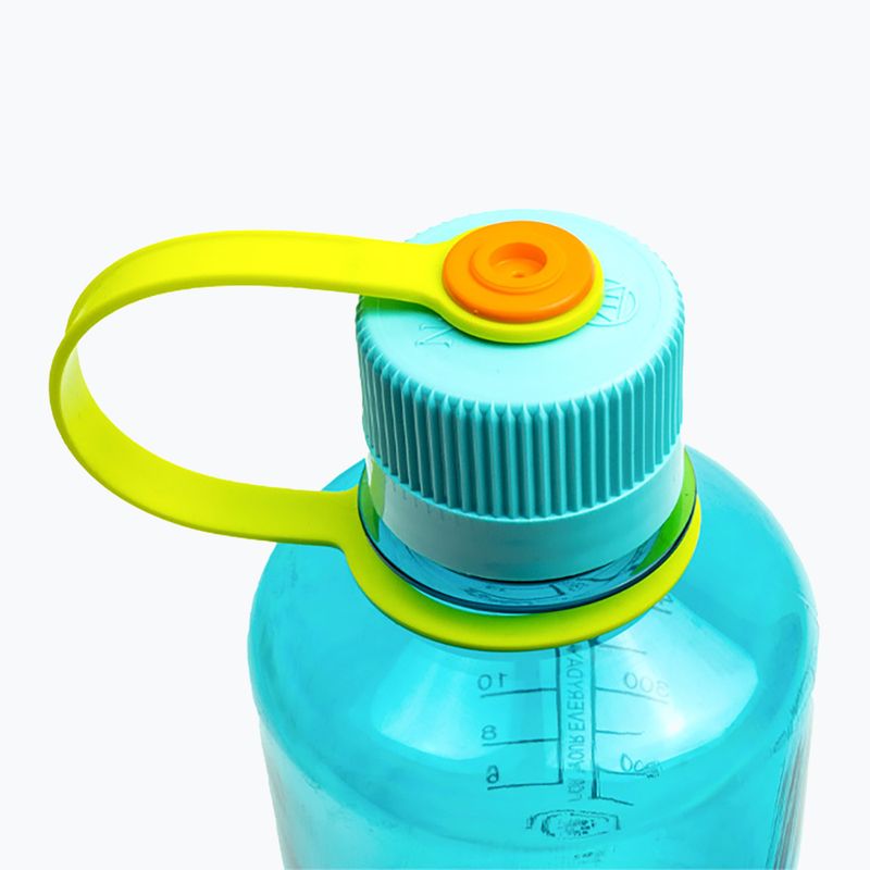 Nalgene Narrow Mouth Sustain utazó palack 500 ml cerulean színű 3