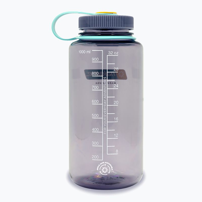 Nalgene Wide Mouth Sustain utazó palack 1000 ml padlizsán 2