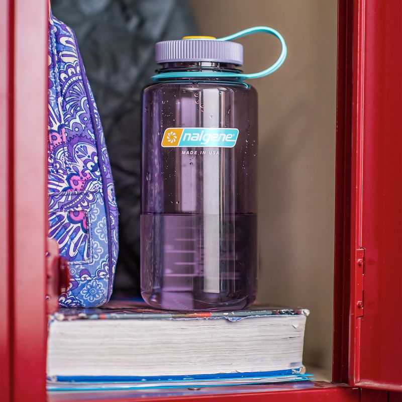 Nalgene Wide Mouth Sustain utazó palack 1000 ml padlizsán 4