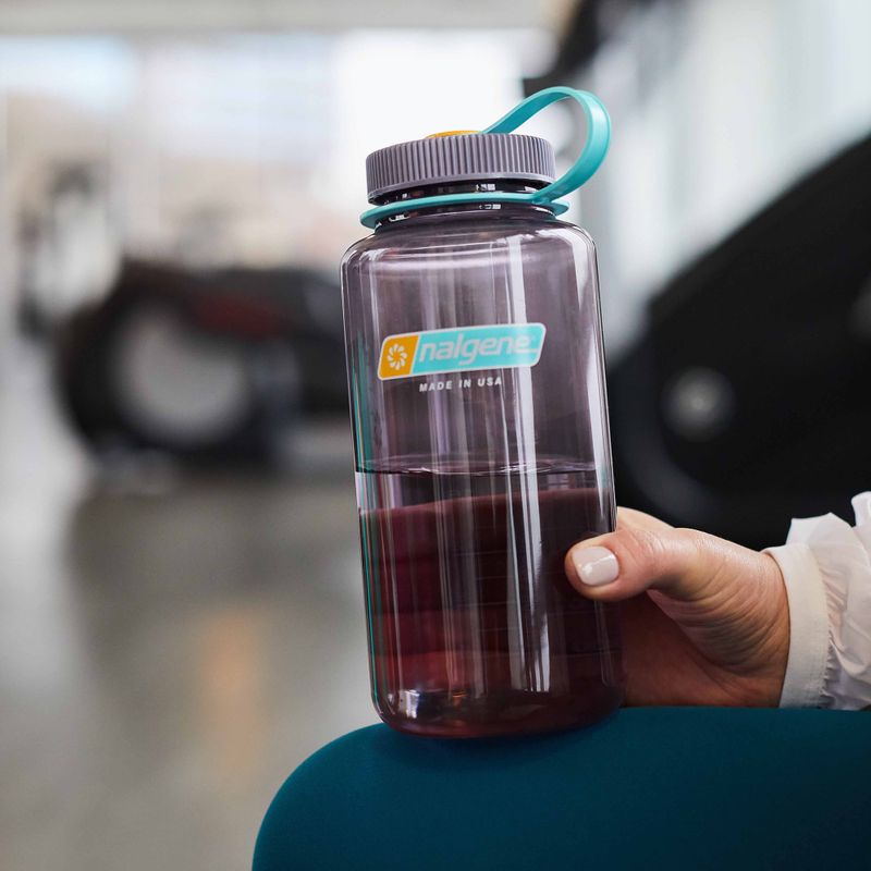 Nalgene Wide Mouth Sustain utazó palack 1000 ml padlizsán 5