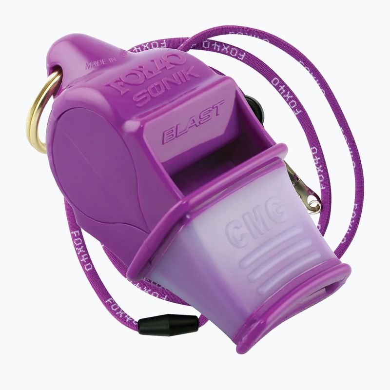 Síp húrral Fox 40 Sonik Blast CMG lila 9203