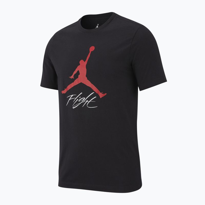 Férfi póló Jordan Jumpman Flight black/gym red 6
