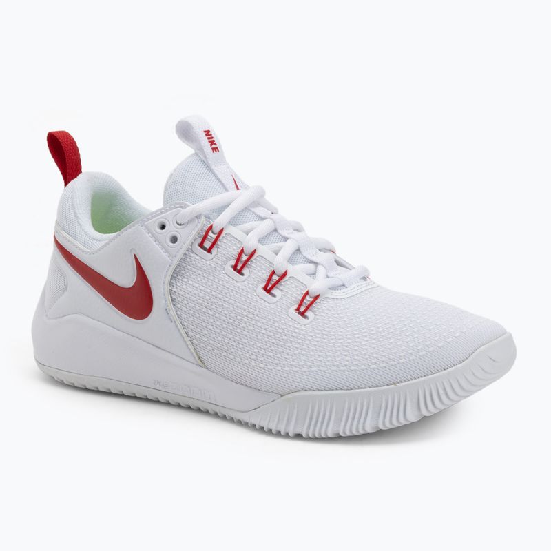 Női röplabdacipő Nike Air Zoom Hyperace 2 white/university red