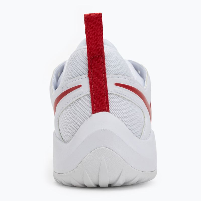 Női röplabdacipő Nike Air Zoom Hyperace 2 white/university red 6