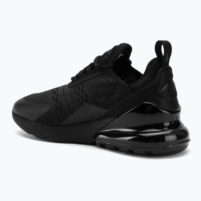 Nike Air Max 270 férfi cipő fekete/fekete/fekete/fekete 3