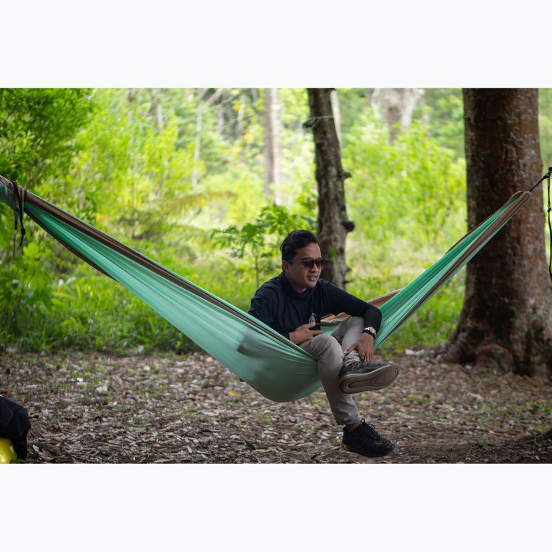 Kétszemélyes túra hintaágy Ticket To The Moon Original mint/ice brown 8