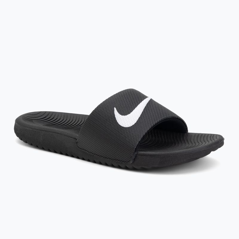 Gyerek papucsok Nike Kawa black/white