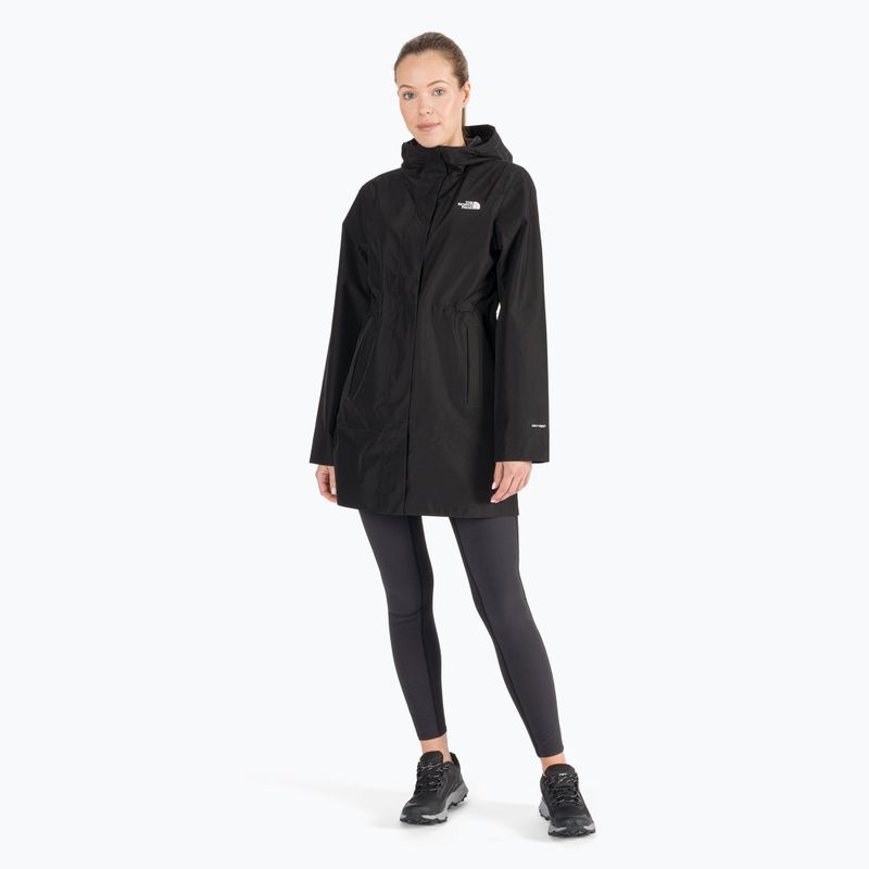 Női esőkabát The North Face Woodmont Parka fekete NF0A5JA8JK31 2