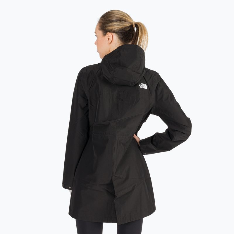 Női esőkabát The North Face Woodmont Parka fekete NF0A5JA8JK31 4