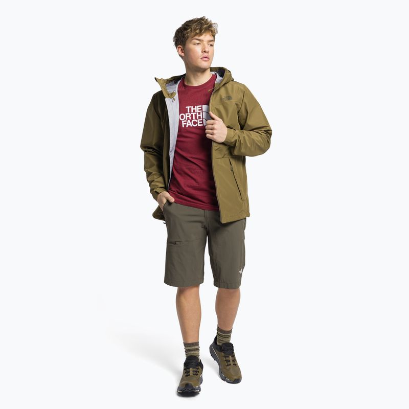 Férfi esőkabát The North Face Dryzzle Futurelight barna NF0A7QB237U1 2