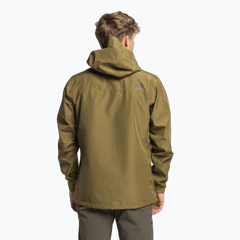 Férfi esőkabát The North Face Dryzzle Futurelight barna NF0A7QB237U1 4