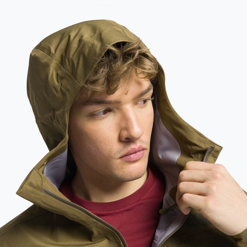 Férfi esőkabát The North Face Dryzzle Futurelight barna NF0A7QB237U1 5