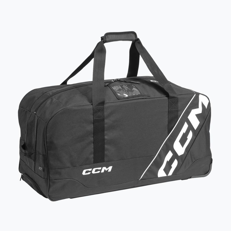 Utazótáska CCM 520 Wheeled Player Bag 32' 115 l black/white 2