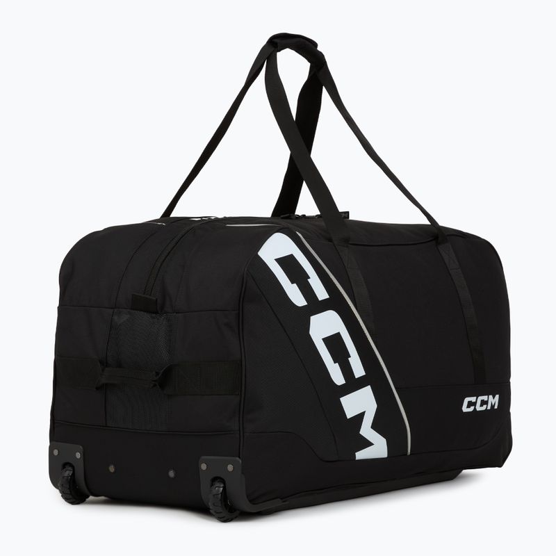 Utazótáska CCM 520 Wheeled Player Bag 37' 175 l black/white 2